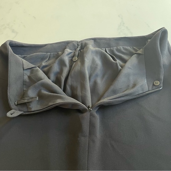 Giorgio Armani Black 100% Silk Maxi Straight Skirt in 46EU (10US) or L - Picture 4 of 16